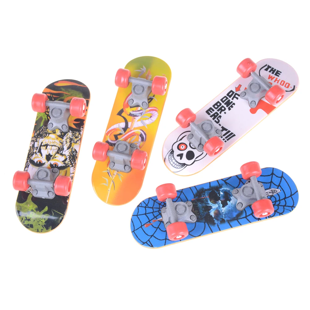 Professional novelty fingerboard Plastic fingerboards finger skateboard