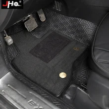 JHO двухслойные автомобильные коврики для- Ford Explorer аксессуары для стайлинга автомобилей 360 роскошный объемный ковер