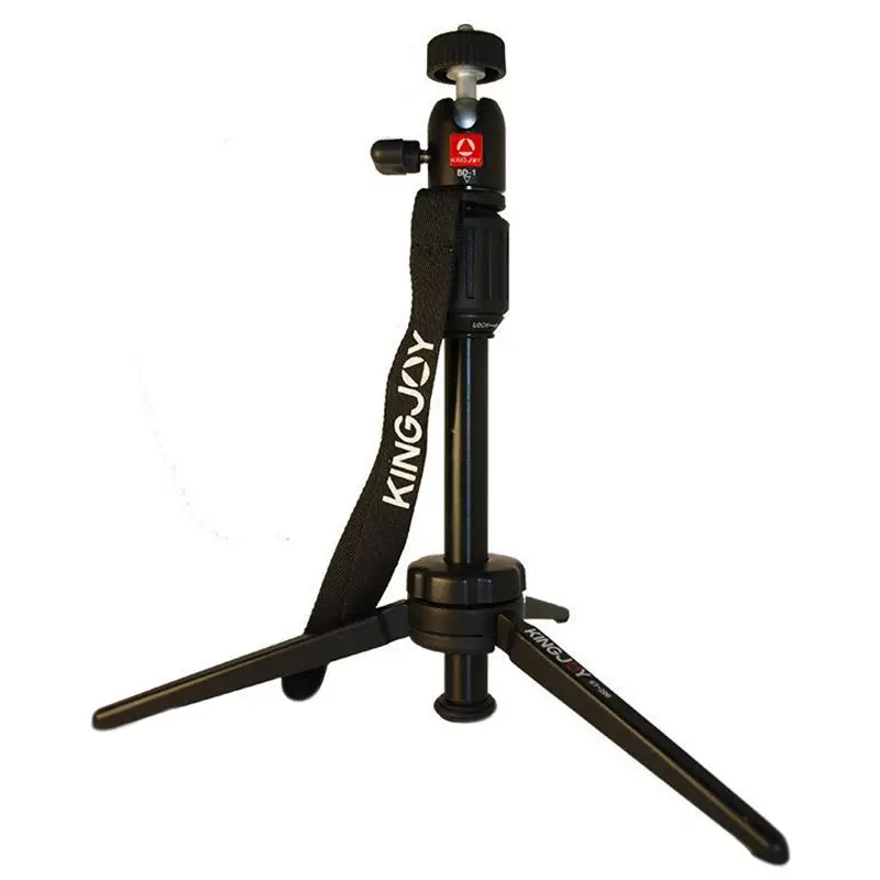 

KINGJOY Table Tripod with Ballhead for DSLR Camera aluminum alloy Stable Mini KT-300