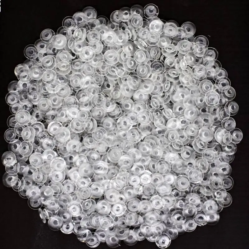 

Wholesale Transparent Buttons Plastic Accessory Fit Croc Sandals Charms Lightweight School DIY Decorations