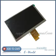 Оригинал 7 ”дюймовый ЖК-дисплей KD070D9-40NB-A1 KD070D9-40NB KD070D9 ЖК-Экран Digitizer Замена Датчика Бесплатная Доставка