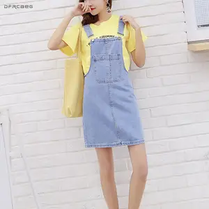 skirt jean overalls