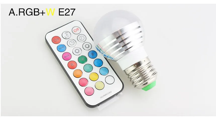 5W RGB RGBW LED bulb (17)