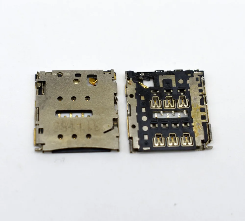 20 шт./лот оригинальный новый для huawei Ascend P6 Sim Card Reader Разъем Слот ремонт заменяемой |