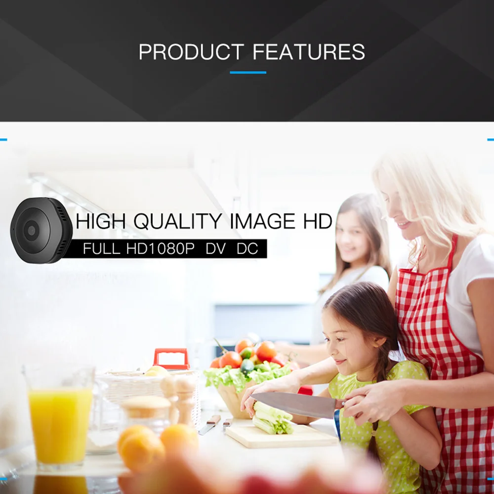 H6 Full HD 1080P мини камера Mini DV IR ночного видения микро обнаружения движения DVR