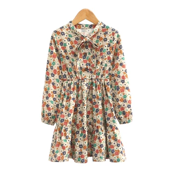 

Clothes For Children 10 Years Old Dress Up Girls Flowers Princess Dress Kid children's Things For Girls Spring Long Sleeve Style