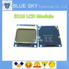 1.6 «Совместимо 5110 ЖК-Модуль с/С Синей Подсветкой-Синий Совместимость для Arduino новый Dropshipping