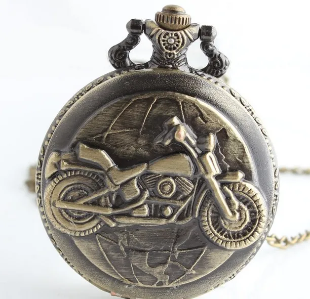 free-shipping-bronze-motorcycle-motorbike-moto-pocket-watch-necklace-pendant-mens-and-women-gift-pb878