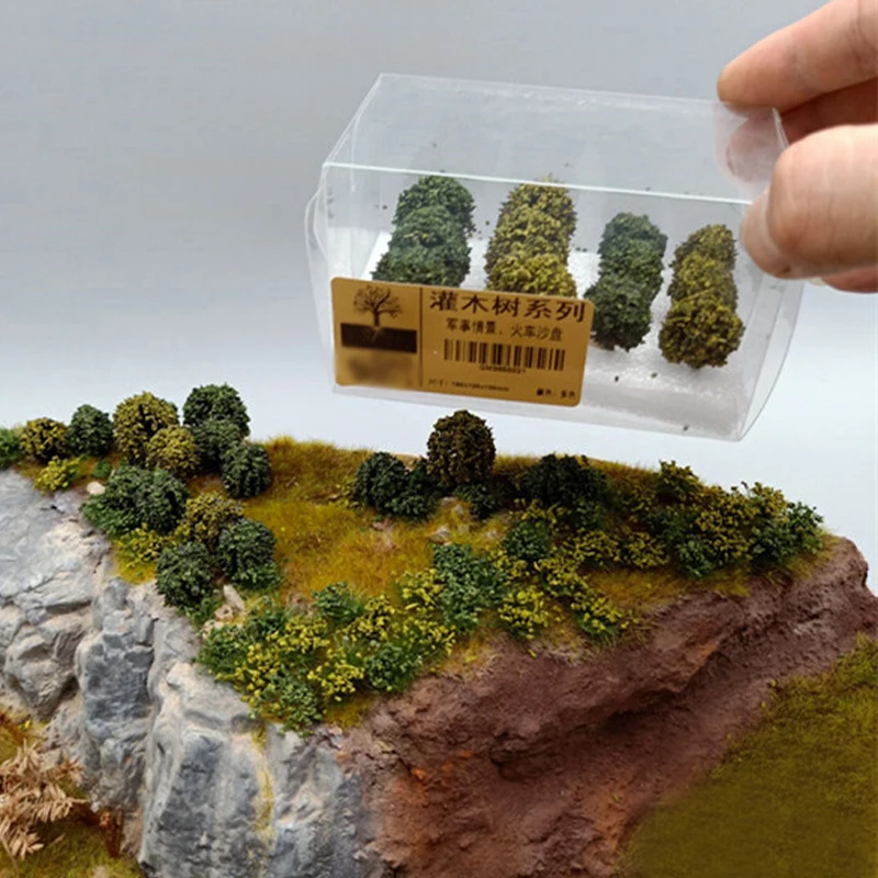 

Simulated shrub Military scenario shrub Sand Table Landscape Tree Model DIY handmade materials scale models scene landscape