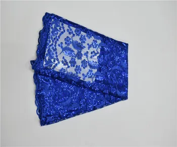 

Newest Double color embroidery chemical guipure African lace fabric cheap price french net lace fabric for wedding dress 16.80