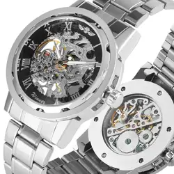 Top Brand Luxury Mechanicla Watch Automatic Hand Winding Skeleton Watch Steampunk Wrist Watches Male Timepieces relojes hombre Top Brand Luxury Mechanicla Watch Automatic Hand Winding Skeleton Watch Steampunk Wrist Watches Male Timepieces relojes hombre