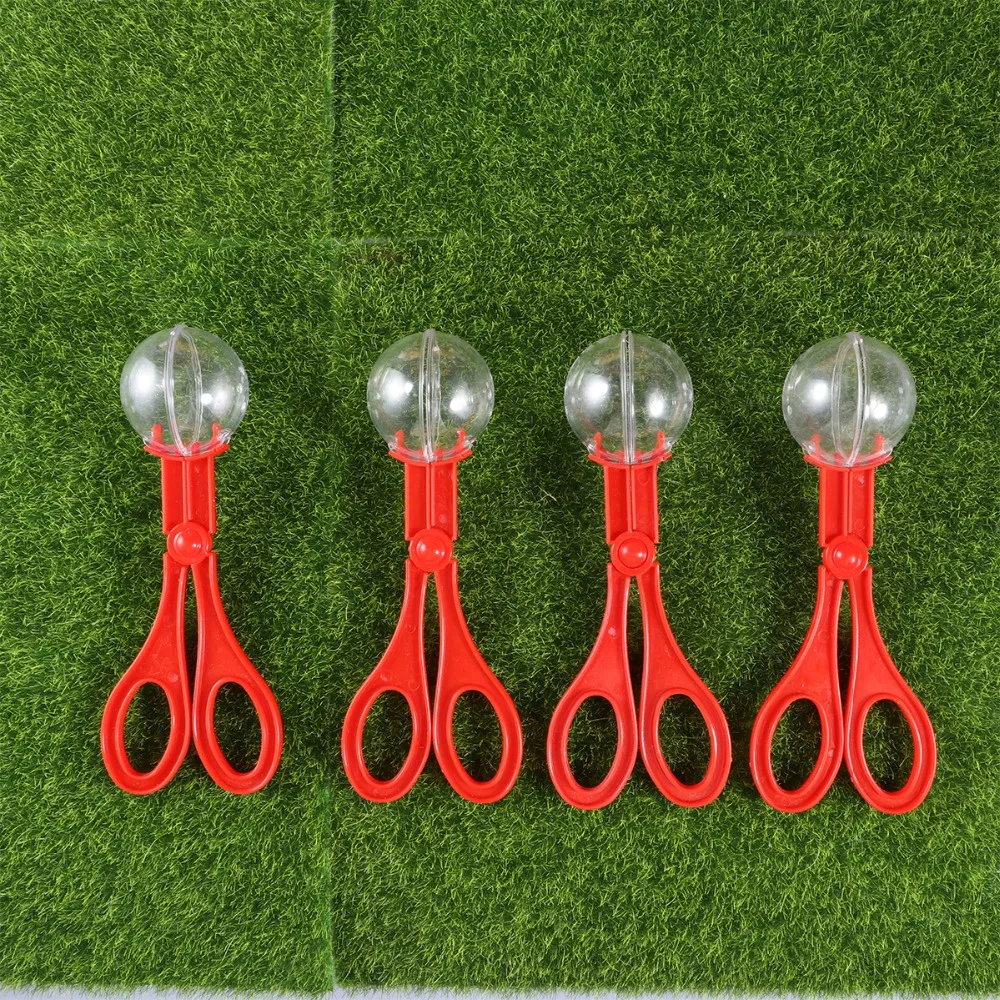 4pcs Plastic Bug Catcher Scissors Insects Catch Handy Scoppers Bug Tongs Scissors Clamp Toys for Children Toddler Kids 4pcs Plastic Bug Catcher Scissors Insects Catch Handy Scoppers Bug Tongs Scissors Clamp Toys for Children Toddler Kids