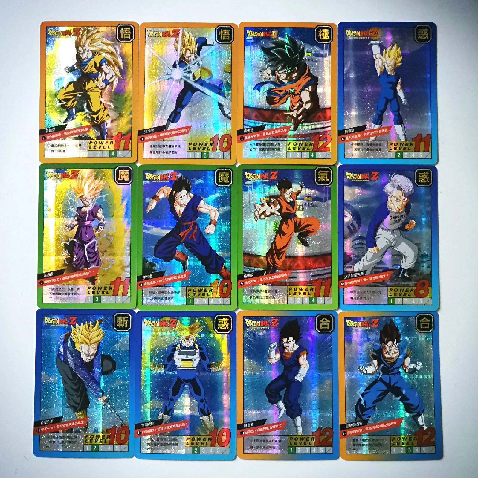 54 шт./компл. супер Dragon Ball-Z JIA Fighting Heroes batch Card Ultra Instinct Goku Vegeta игровая коллекция карт