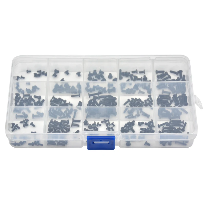 YIMAKER 300Pcs New Laptop Screws With Box For DELL The Tablet Screw Flat Head
