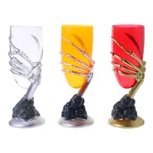 Светящиеся Хэллоуин вечерние светодиодный Кубок Призрак Череп когти пластиковые бар вечерние KTV Декор