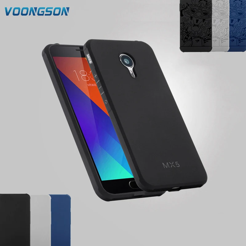 

For Meizu MX5 Case 5.5" Back Cover Heavry Duty Rubber Soft Silicone Shockproof High Quality Armor 3D Dragon Phone Bags