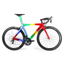 2017 full carbon super light costelo lucca road bicycle carbon bike DIY colorful complete bicycle completo bicicletta bicicleta