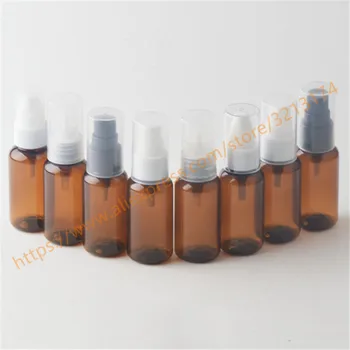 

40ml brown PET mini/samples bottle with plastic pump.lotion/hand wash/Shampoo/moisturizer/facial water PET bottle