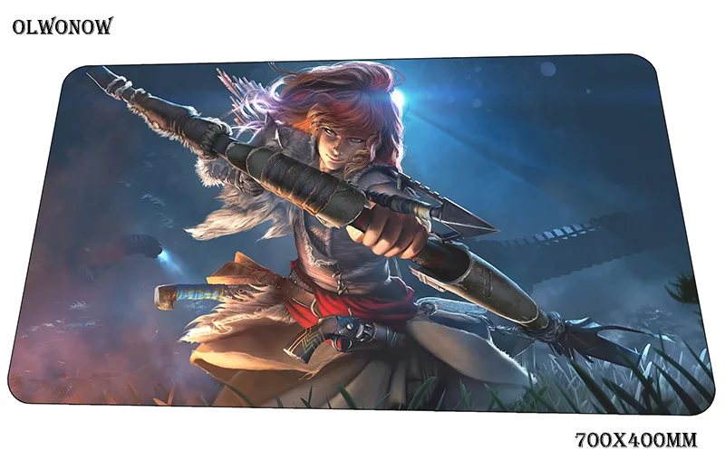 Horizon zero dawn коврик для мыши с массовым рисунком компьютерный коврик 70x40 см игровой коврик Лидер продаж padmouse Клавиатура Игры pc gamer стол