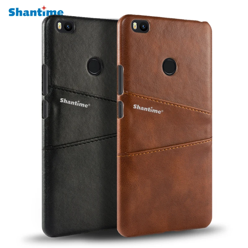 

Luxury Pu Leather Back Cover For Xiaomi Mi Max Wallet Case For Xiaomi Mi Max 2 Business Card Slots Phone Bag Case
