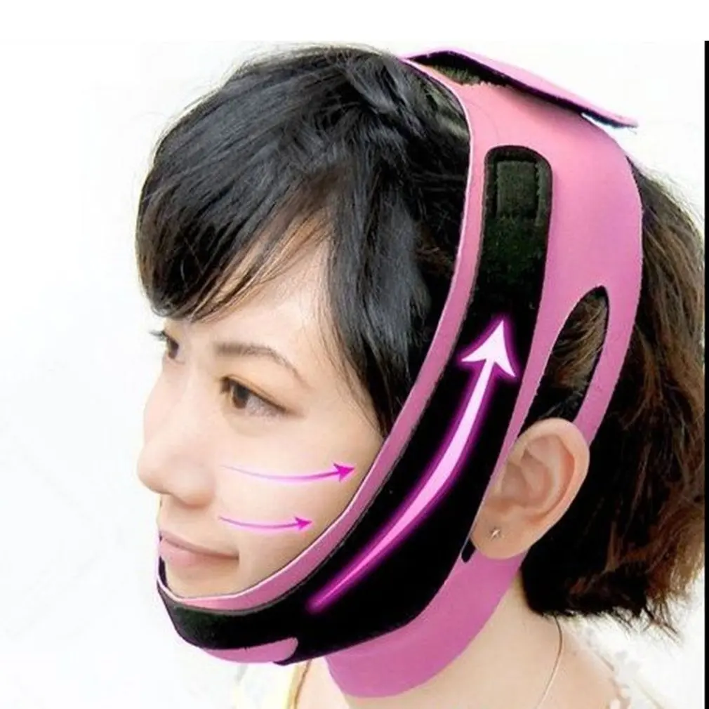 

2018 new 3D Face-lift Device Face Shaping Belt Facial Slimming Fat Burning Face-lift Mask Slimming Face Shaper