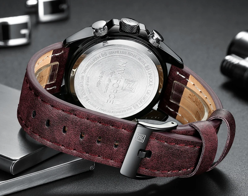 NAVIFORCE наручные часы лучший бренд Роскошные Мужские Аналоговые Цифровые кварцевые часы мужские спортивные военные водонепроницаемые часы Relogio Masculino
