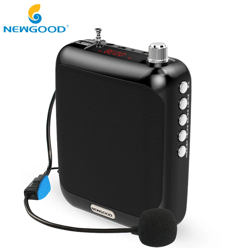

Portable Voice Amplifier Speaker Megaphone Loudspeaker Mini Speakers With Professional Wired Microphone For Teachers Speech