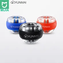 Xiaomi YunMai Wrist Ball LED Gyroball Essential Spinner Gyroscopic Forearm Exerciser Gyro Ball in Stock(China)