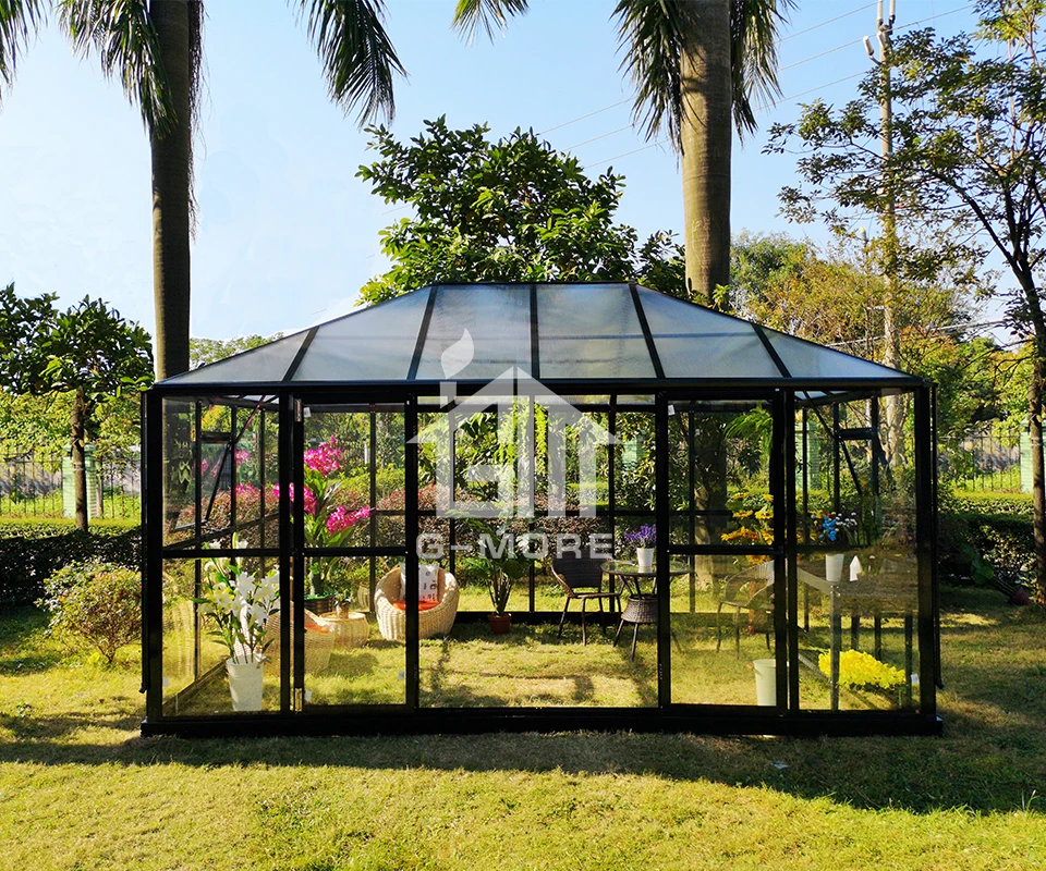 Легкий DIY поликарбонатный сад комната сборный дом-10' X 15' футов