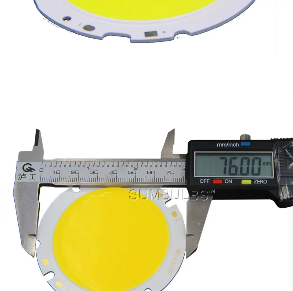 76MM Round COB LED Chip On Board Lamp DC30-33V 20W 30W LED Light Bulb Source for Spotlight Downlight  Warm Natural Cold White (4)