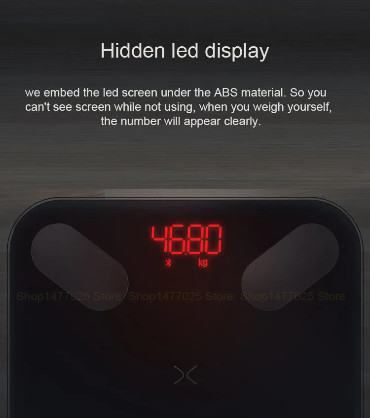 24 тела данных Смарт Ванная Комната Вес Mi весы процент жира Bascula цифровой песо телесный светодиодный дисплей Электронные напольные весы