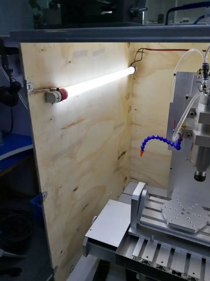 Сталь CNC 5 оси 2.2KW стальная металлическая структура 3040 фрезерный станок для гравировки/резки алюминия, меди, стали