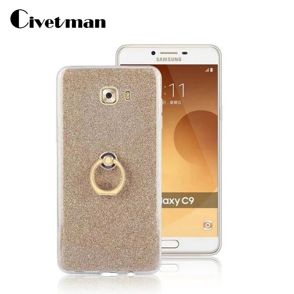 Чехол для телефона Samsung Galaxy C9 Pro SM C9000 6 дюймов силиконовый прозрачный гелевый из