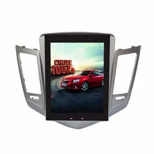 Android 1/2 GB 16 GB/32/64 GB gps Navi 10," вертикальный автомобильный сенсорный экран в стиле Tesla Стиль Автомобильный мультимедийный DVD для Chevrolet Cruze 09 с BT/RDS/Радио