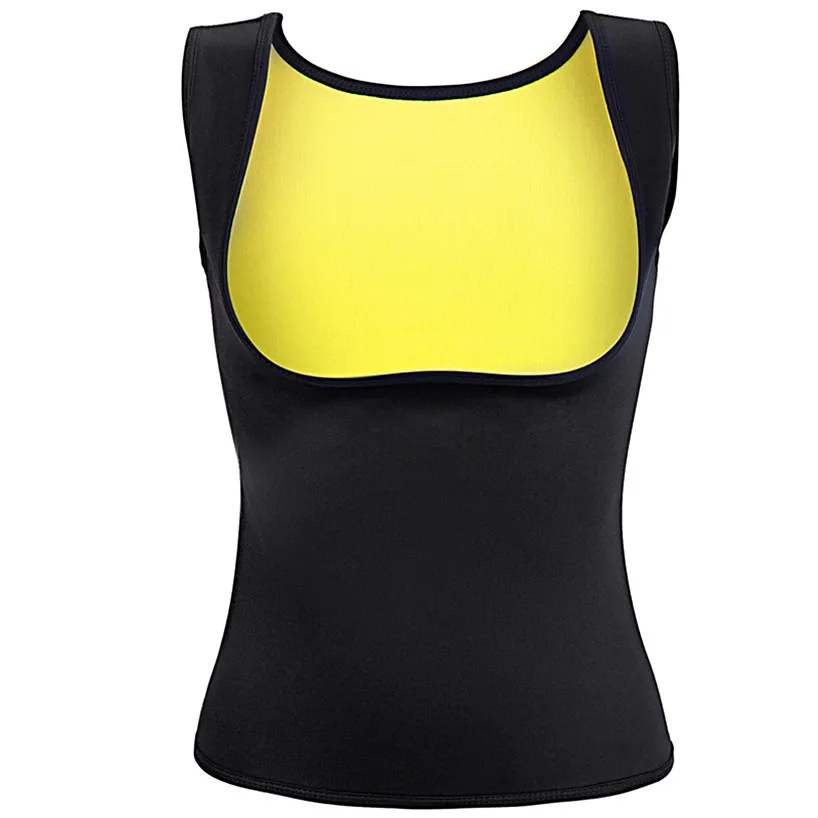 Новая женская Неопреновая рубашка для коррекции тела, сжигание жира, потеря веса, компрессионная рубашка для похудения, майки, топы, спортивный жилет для фитнеса