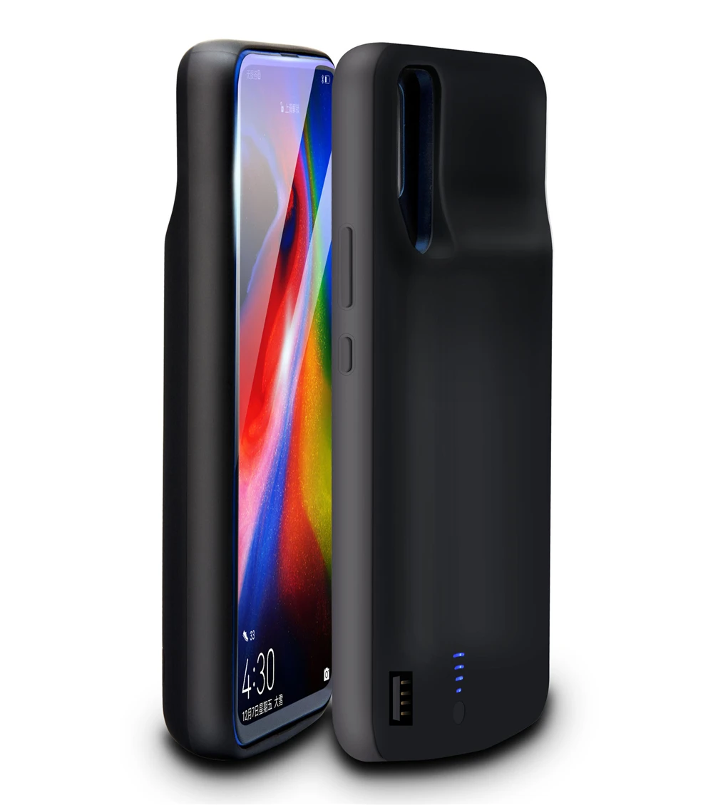

2019 6000mAh Battery Charger Cases For Huawei Honor Magic 2 Power Case Portable Power Bank Back Clamp Battery Charging Cover