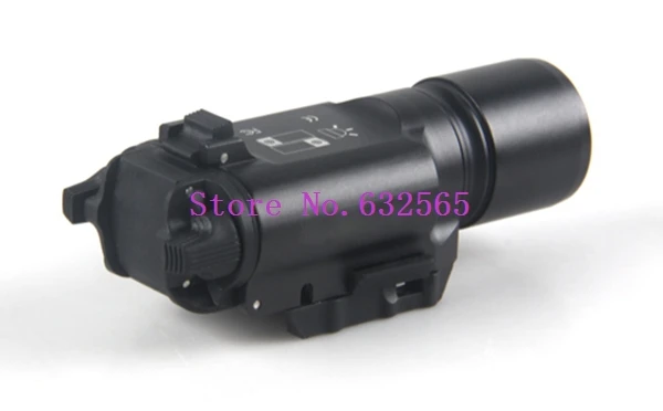 

5 pcs/ lot X300 Ultra LED Weapon Light Airsoft air pistol Flashlight Tactical Hunting light Torch For Night rilfescope