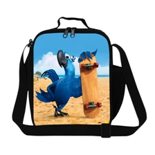 shoulder bags cartoon bird lunch box 