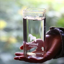 Креативный Простой Прозрачный высокотемпературный термостойкий бессвинцовый стеклянный сок и чашка для молока