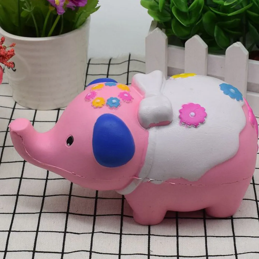 

Cute Elephant Pressure Toys Decor Slow Rising Kid Pressure Relieve Anxiet Environmentally Gift Pressure decompression toys