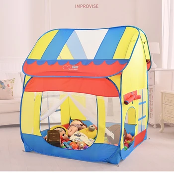 

Factory for the Australian music children's big house game tent baby indoor baby ocean ball game house