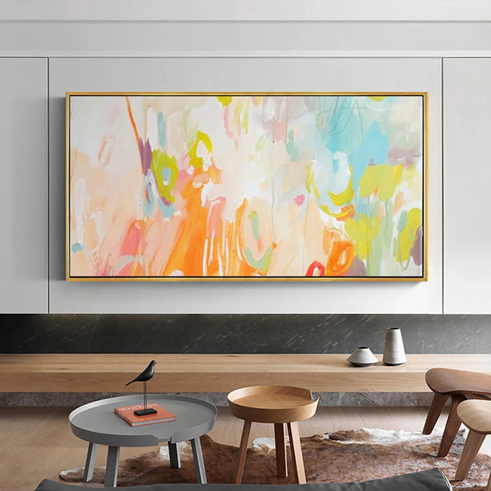 Laminas de cuadros pared decorativas настенная живопись на холсте Масляные картины tableau abstrait