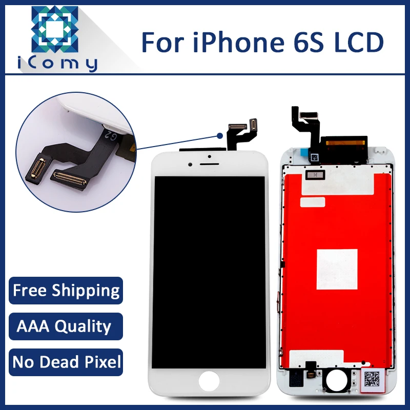 5PCS LOT For Apple iPhone 6s Display Screen LCD Assembly With Digitizer Glass No Dead Pixel