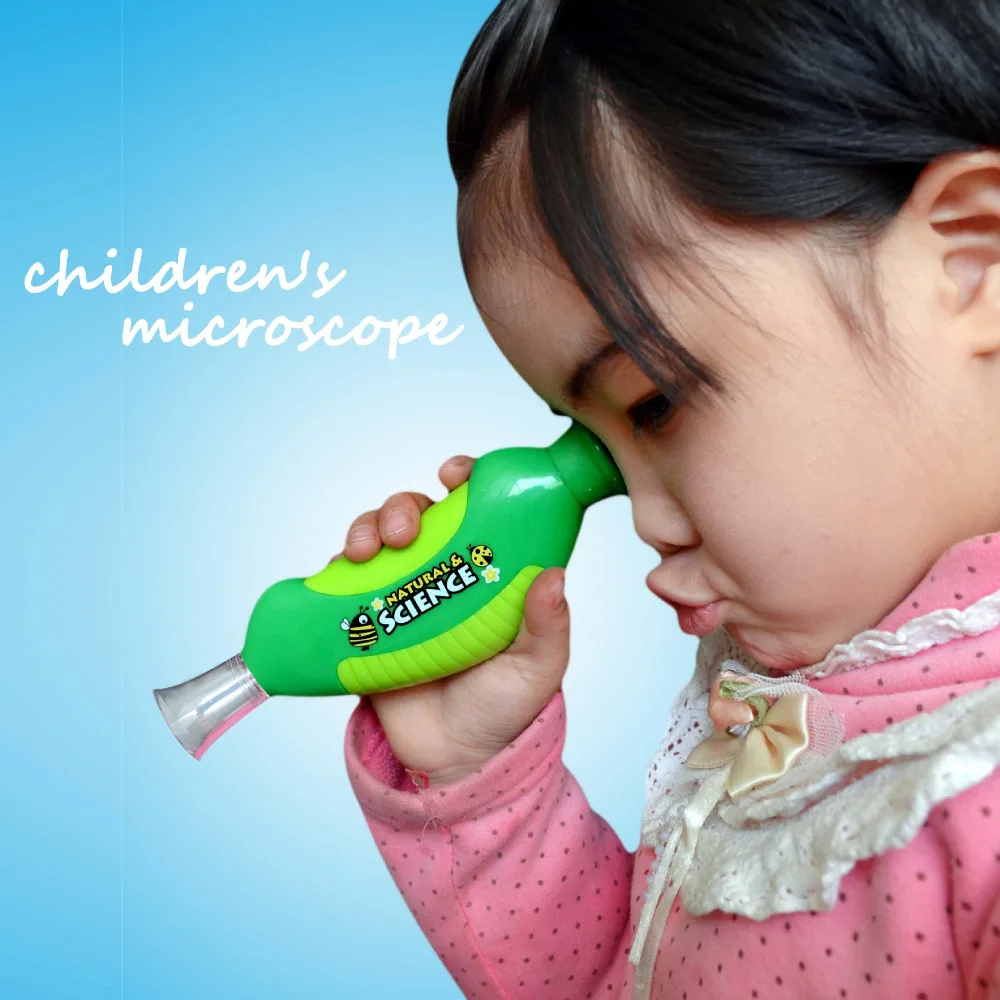 

Biologist Educational Insights 30X Hand type Microscope child learn grow toy student science experiment Teaching prop kids gift
