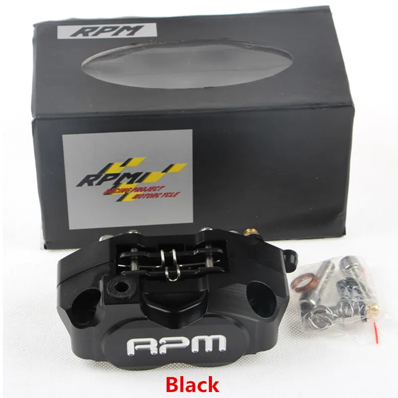 Black Rpmmotor мотоциклы суппорты Мотоцикл 200 мм/220 мм диски тормозной насос тормозные суппорты для Yamaha Aerox bws Zuma RSZ толчковая сила - Цвет: Black