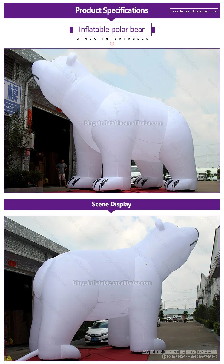 BG-C0174-Inflatable polar bear_1