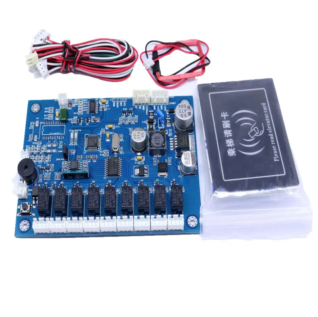 8 floor 125khz rfid EM Card Elevator hierarchical controller system