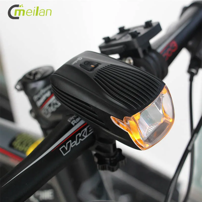 Clearance MEILAN X1 LED Bicycle Light Smart Cycling MTB Out Door lights USB led bicycle Lamp 12