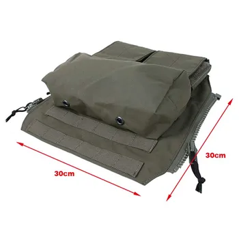 

New Panel PouchTactical Vest Zipper Magazine Pouch Bag for CPC AVS JPC2.0 Ranger Green Free Shipping