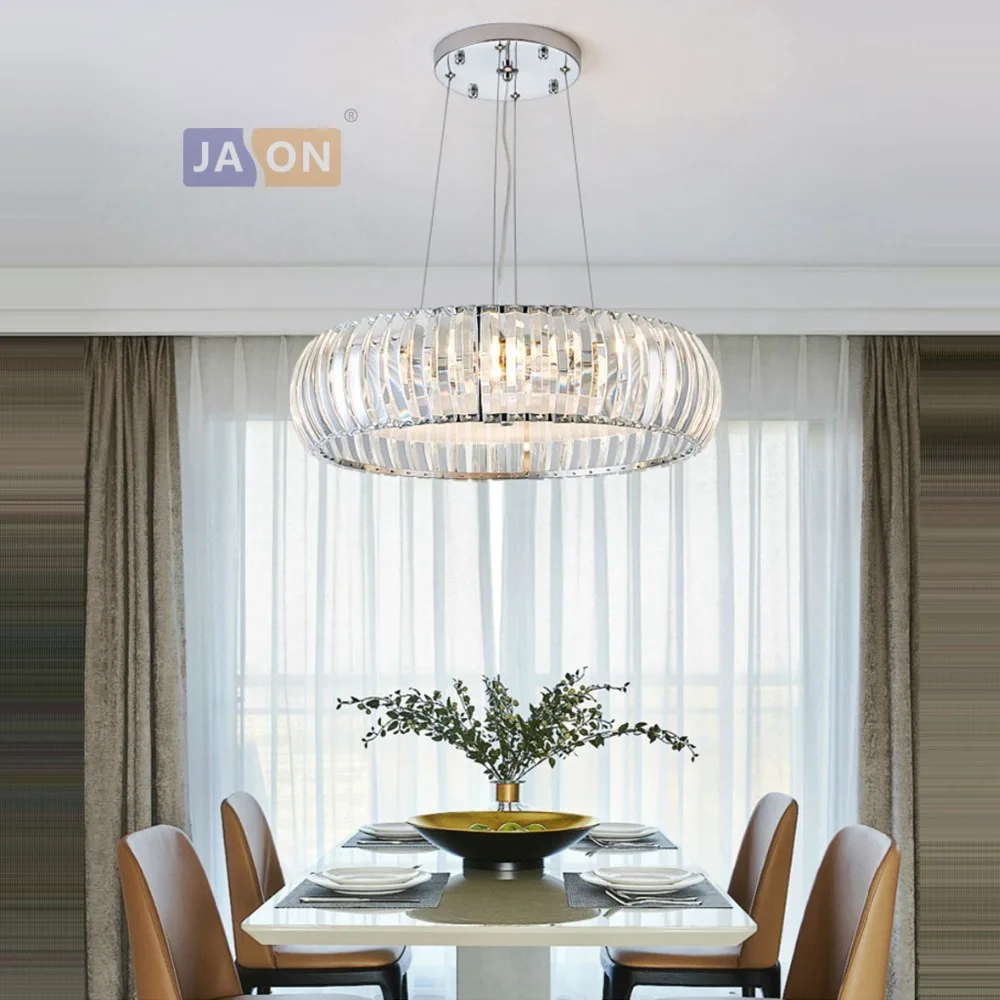 

led e27 Nordic Iron Crystal Acryl Round Oval LED Lamp LED Light.Pendant Lights.Pendant Lamp.Pendant light For Dinning Room